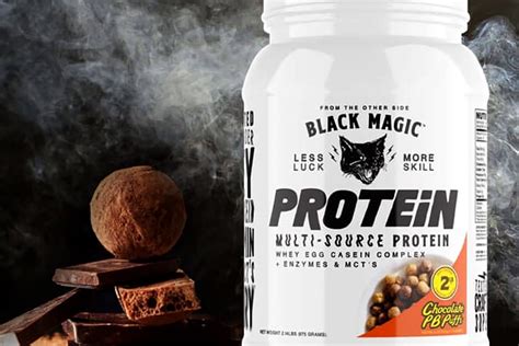 Rice protein blend black magic